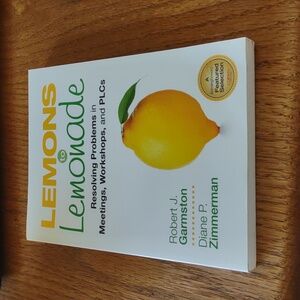 Lemons to Lemonade: Resolving Problems in Meetings, Workshops, and PLCs
